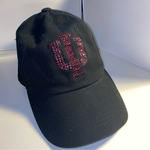 Top of the World Accessories - IU Indiana University Hoosiers Bling Logo Ball Cap